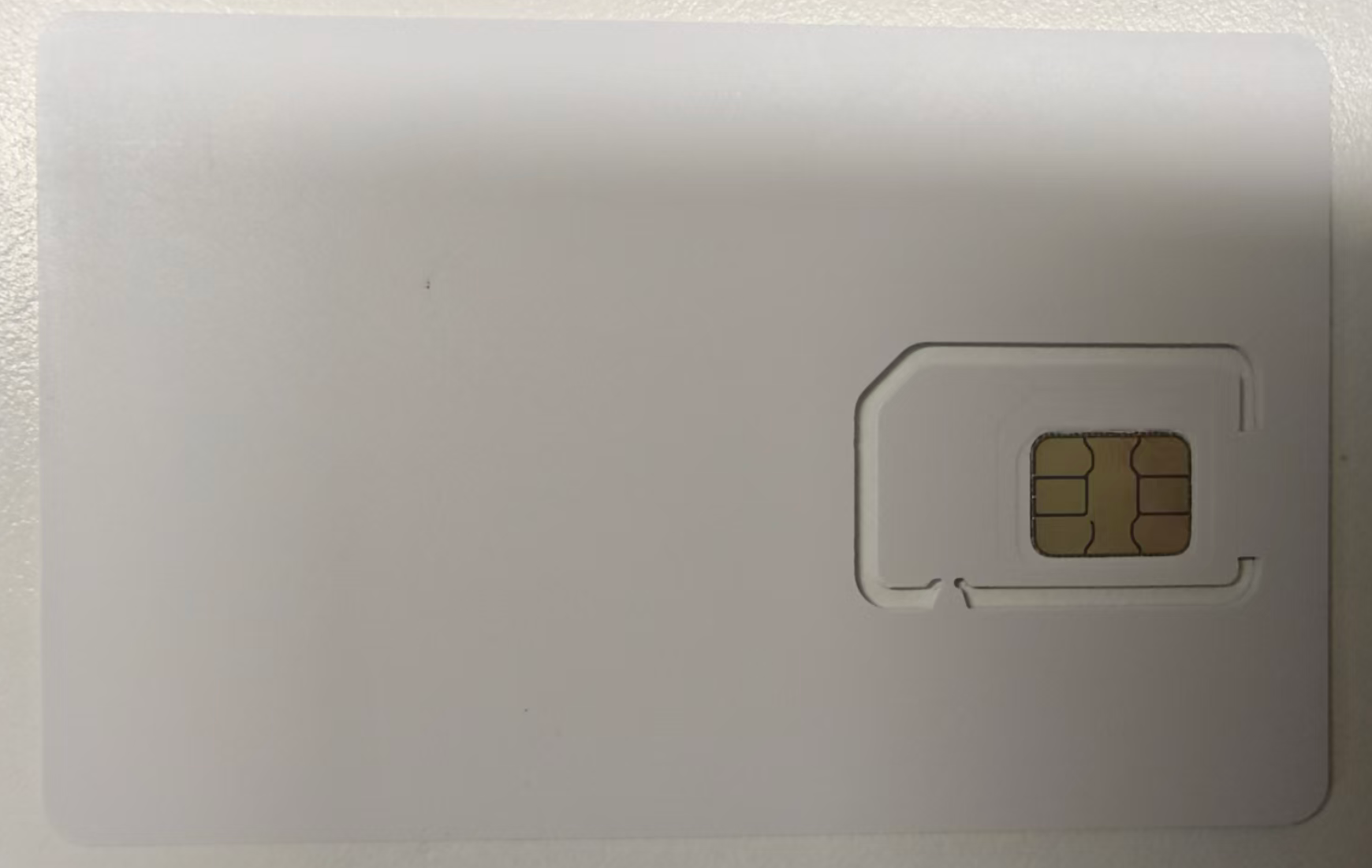 白卡-SIM卡